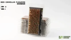Gamers Grass: Red Camellia Flowers