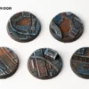 Gamers Grass: Spaceship Corridor Bases, Round 40mm