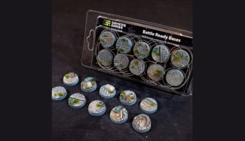 Gamers Grass: Warfare Urban Round 25mm Bases