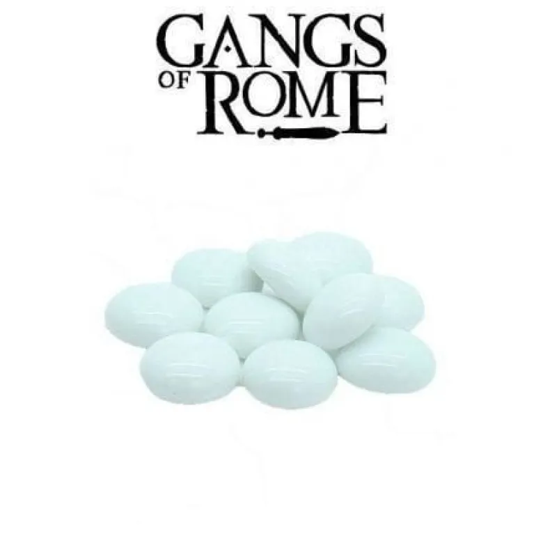 Gangs of Rome - White Activation Pebbles