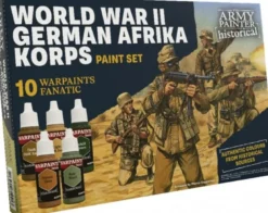 German Africa Korps Paint Set - World War II