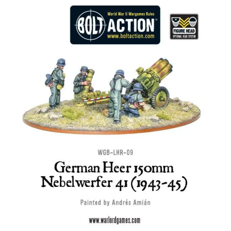 German Heer 150mm Nebelwerfer 41 (1943-45)