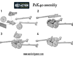 German Heer 75mm Pak 40 Anti-Tank Gun (Winter)