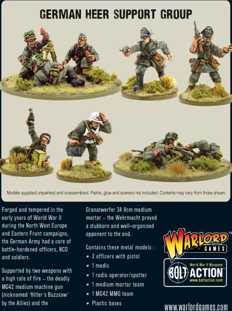 German Heer Support Group