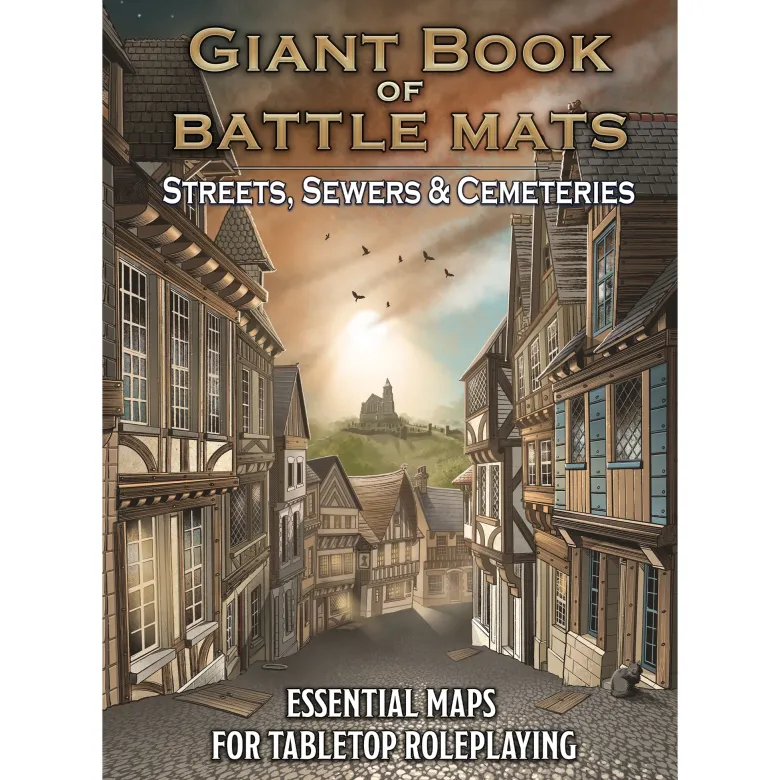 Giant Book of Battle Mats Streets, Sewers & Cemeteries