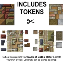 Giant Book of Battle Mats Streets, Sewers & Cemeteries