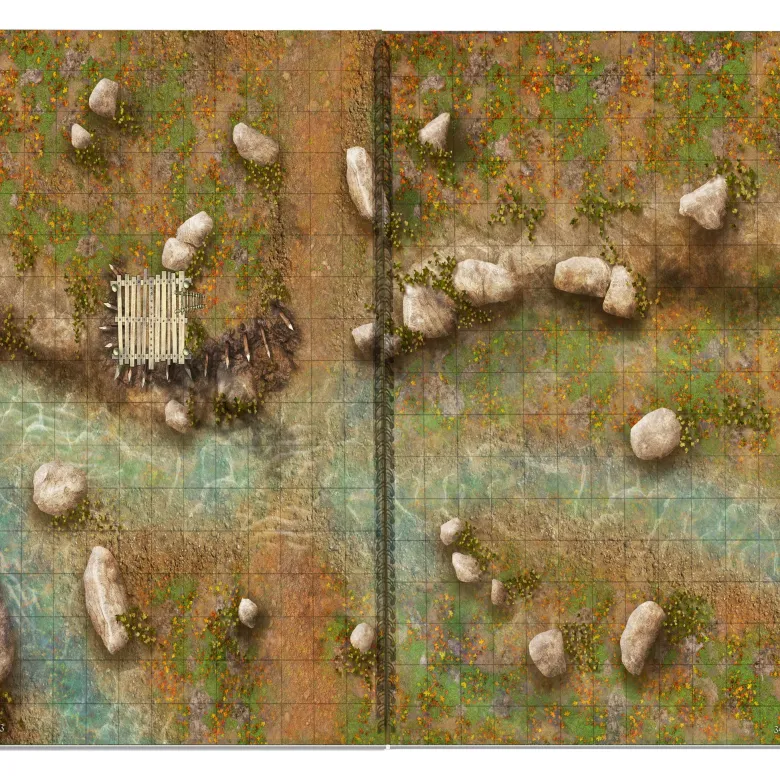 Giant Book of Battle Mats Wilds, Wrecks & Ruins