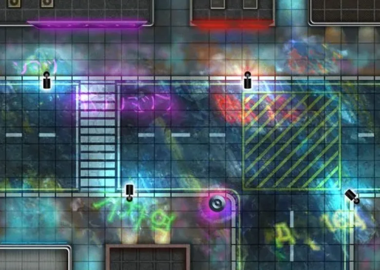 Giant Book of CyberPunk Battle Mats