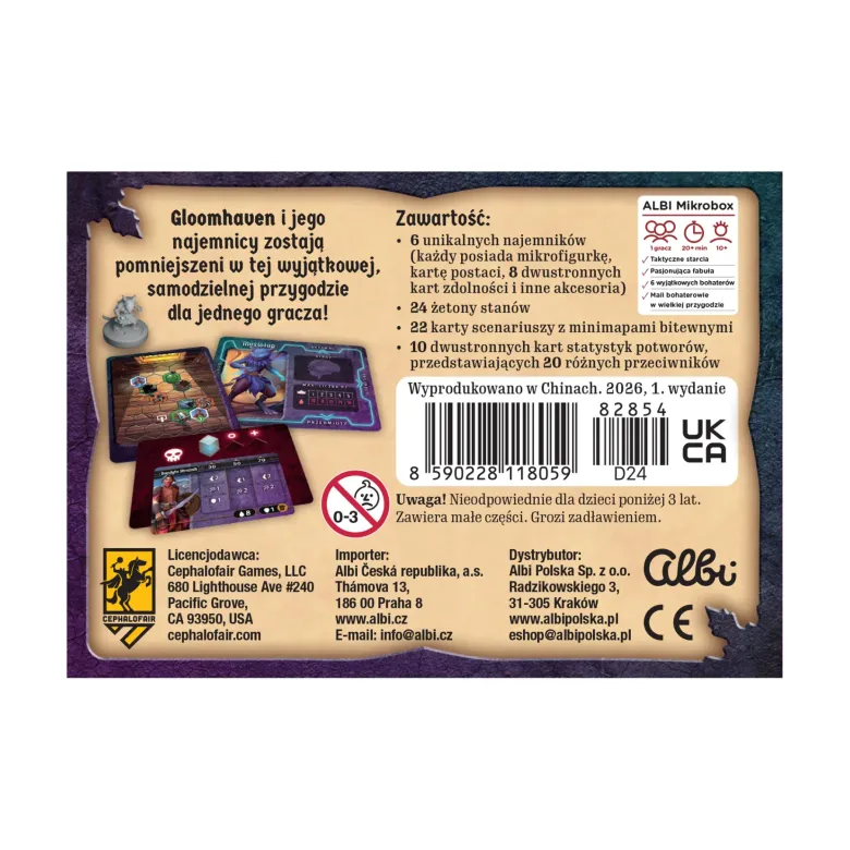 Gloomhaven. Guziki i robaki