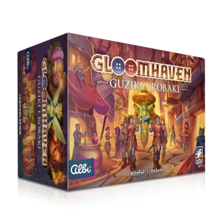 Gloomhaven. Guziki i robaki