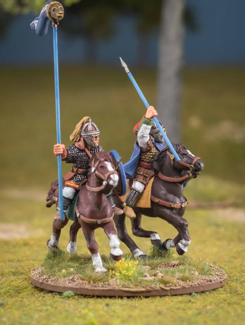 Goth Chieftain Mounted