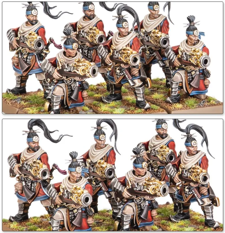 Grand Cathay - Iron Hail Gunners & Crane Gunner Teams