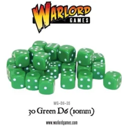 30 Green D6 (10mm)