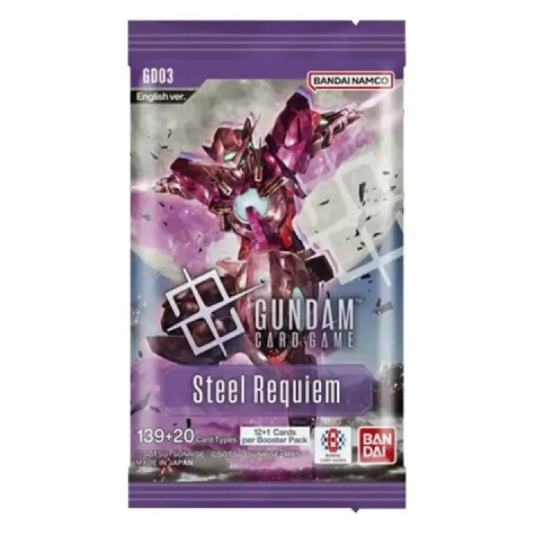 Gundam Card Game: Steel Requiem Booster GD03