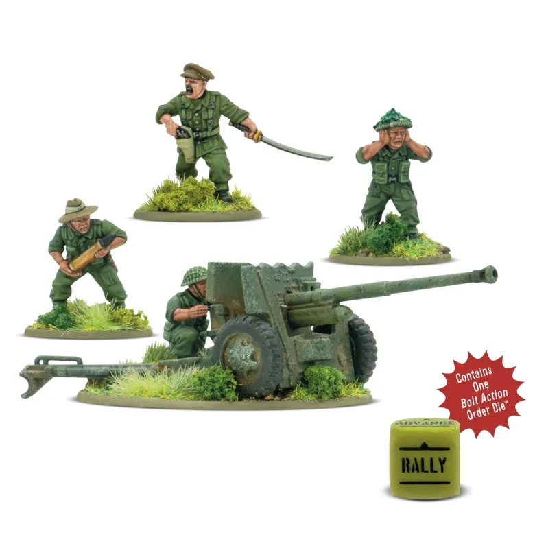 Gurkha 6-Pounder Anti-Tank Gun