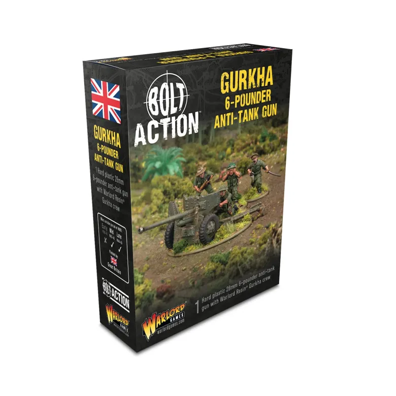 Gurkha 6-Pounder Anti-Tank Gun