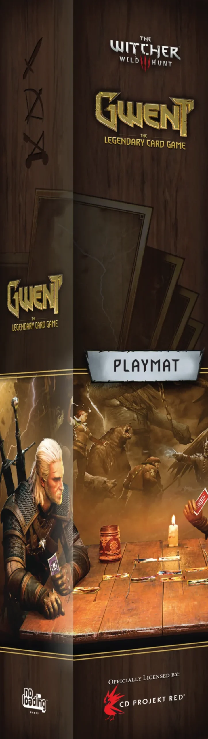 Gwint: Legendarna Gra Karciana - Playmat - Generic Wood
