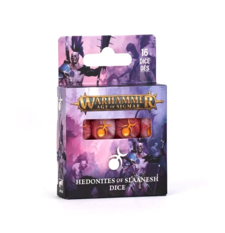 Hedonites of Slaanesh Dice