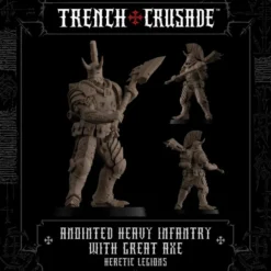 Heretic Legions Anointed Heavy Infantry with Great Axe