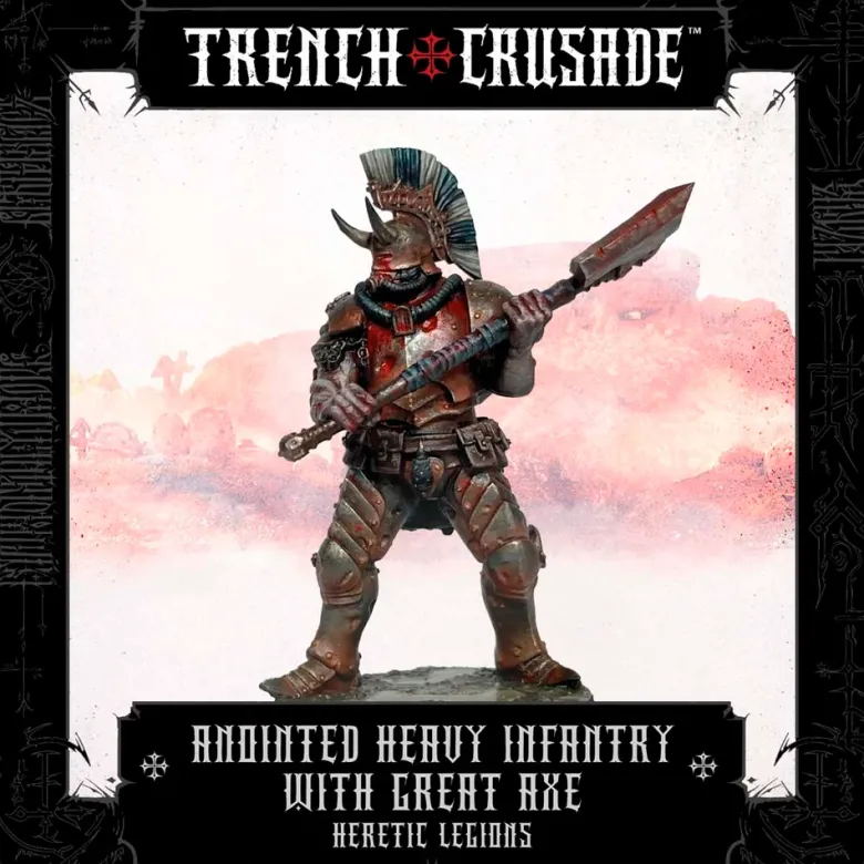 Heretic Legions Anointed Heavy Infantry with Great Axe