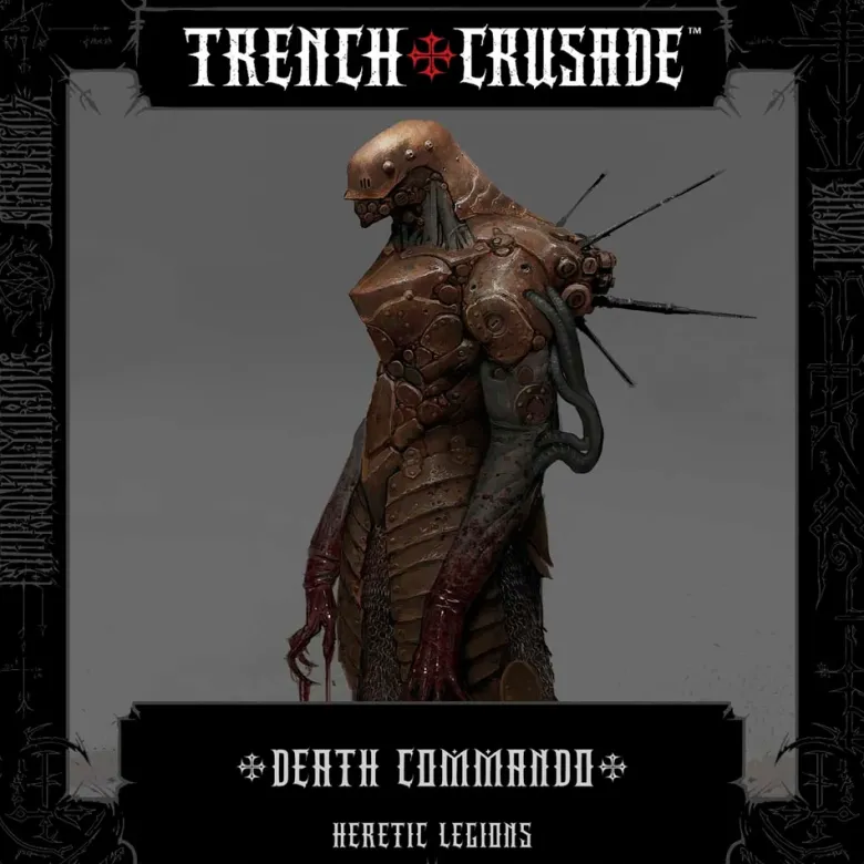 Heretic Legions Death Commando with Tartarus Claws