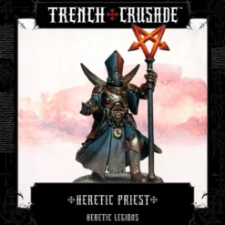Heretic Legions Heretic Priest with Polearm, Knife