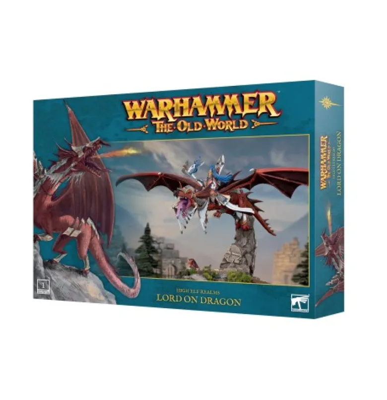 High Elf Realm: Lord on Dragon