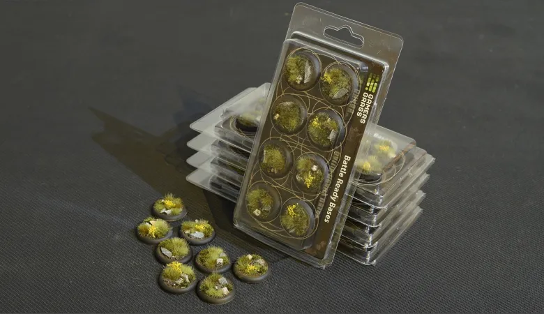 Highland Bases, Round Lip 30mm (x8)