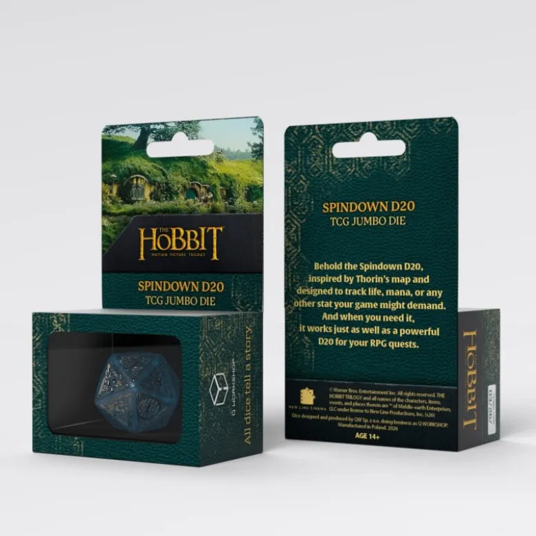 Hobbit Spindown K20 - Kość TCG Jumbo: Aether