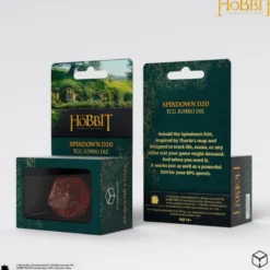 Hobbit Spindown K20 - Kość TCG Jumbo: Ember