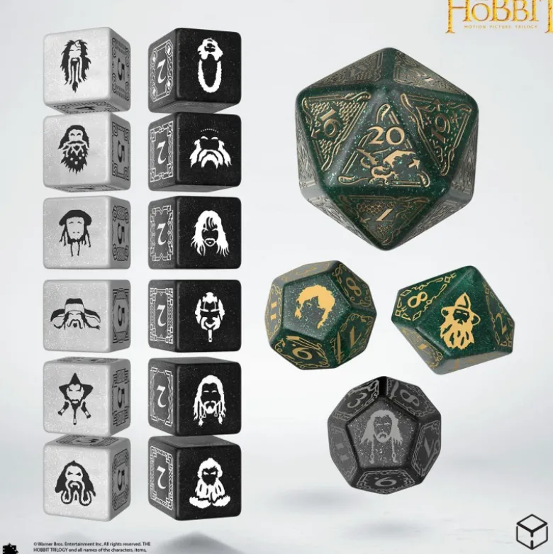 Hobbit Zestaw Kości TCG - Verdant Grove