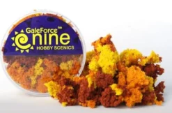 Hobby Round: Autumn 3 Color Clump Foliage Mix