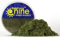 Hobby Round: Dark Green Static Grass