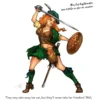 Hot & Dangerous: Ailsa, the Highlander (54mm)