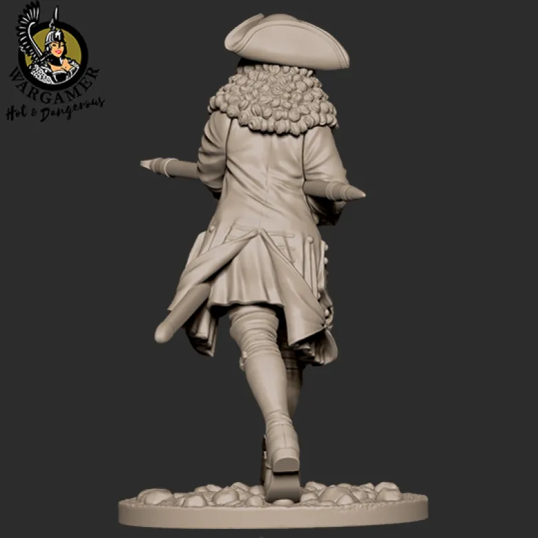 Hot & Dangerous: Astrid from Swedish infantry (28 mm)