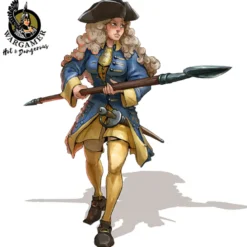 Hot & Dangerous: Astrid from Swedish infantry (54 mm)