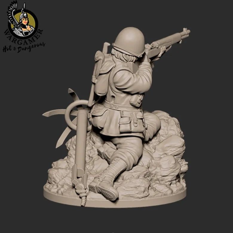Hot & Dangerous: Betty, the Ranger (54 mm)