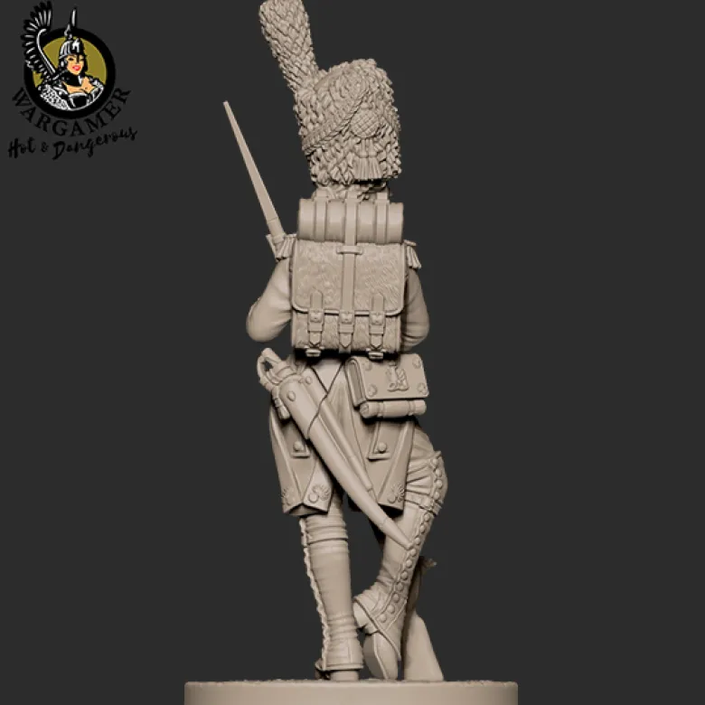Hot & Dangerous: Celine, the Old Guard Grenadier (28 mm)