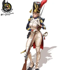 Hot & Dangerous: Celine, the Old Guard Grenadier (28 mm)
