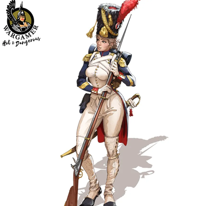Hot & Dangerous: Celine, the Old Guard Grenadier (28 mm)