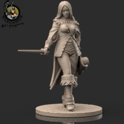 Hot & Dangerous: Eloise the Musketeer (54mm)