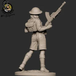 Hot & Dangerous: Emma, the Desert Rat (28 mm)