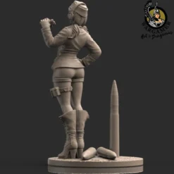 Hot & Dangerous: Hedwig from the Africa Corps (28mm)