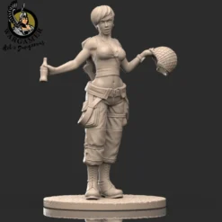 Hot & Dangerous: Jane the US Paratrooper (28mm)