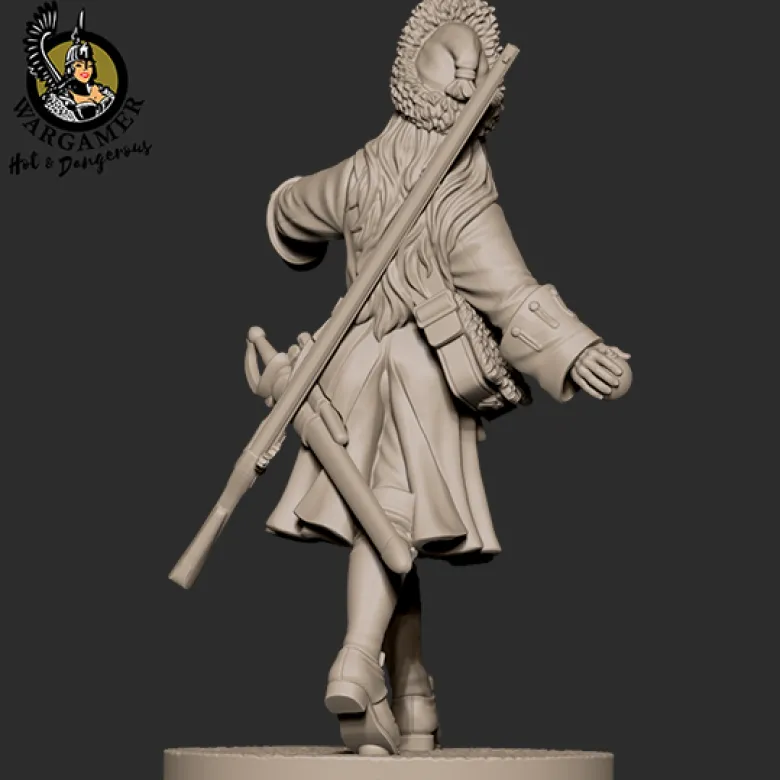 Hot & Dangerous: Natasha, the Russian Grenadier (54 mm)