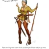 Hot & Dangerous: Rosie, the Bowmen (54mm)