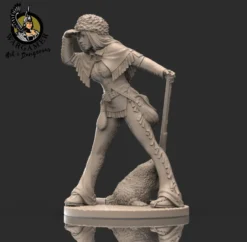 Hot & Dangerous: Ruby, the Trapper (28mm)