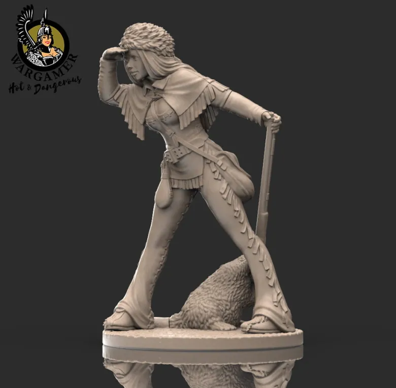 Hot & Dangerous: Ruby, the Trapper (28mm)