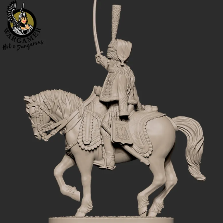 Hot & Dangerous: Victoria, the French Hussar (54 mm)