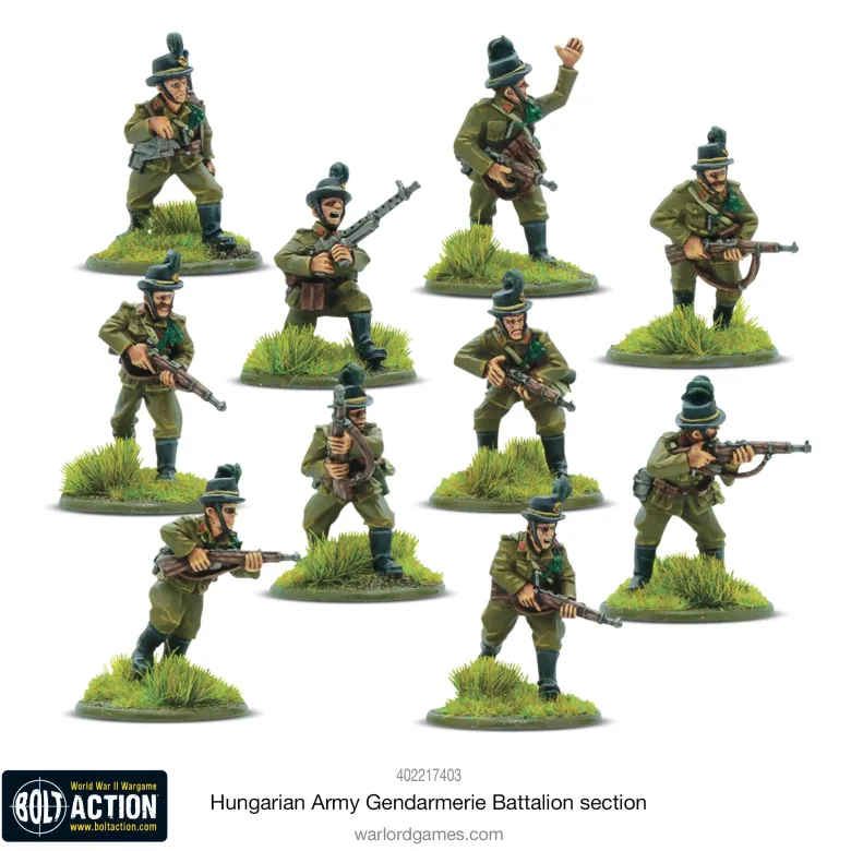 Hungarian Army Gendarmerie Battalion Section